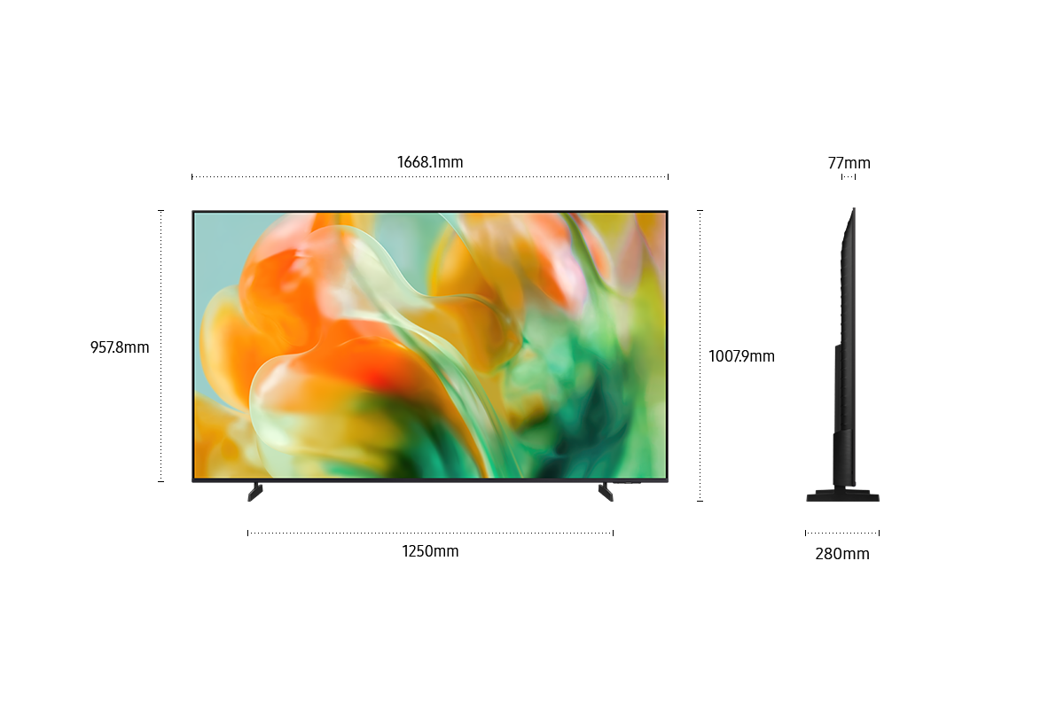 Mini LED M80H 4K Samsung Vision AI Smart TV (2026) Titanium Black