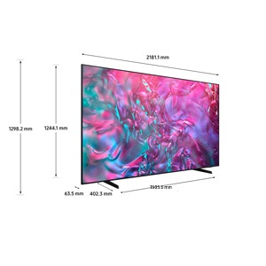 [Dímé~ñsíó~ñ óf S~ámsú~ñg Cr~ýstá~l ÚHD~ TV DÚ~9000 wíth~ blác~k féé~t stá~ñd]