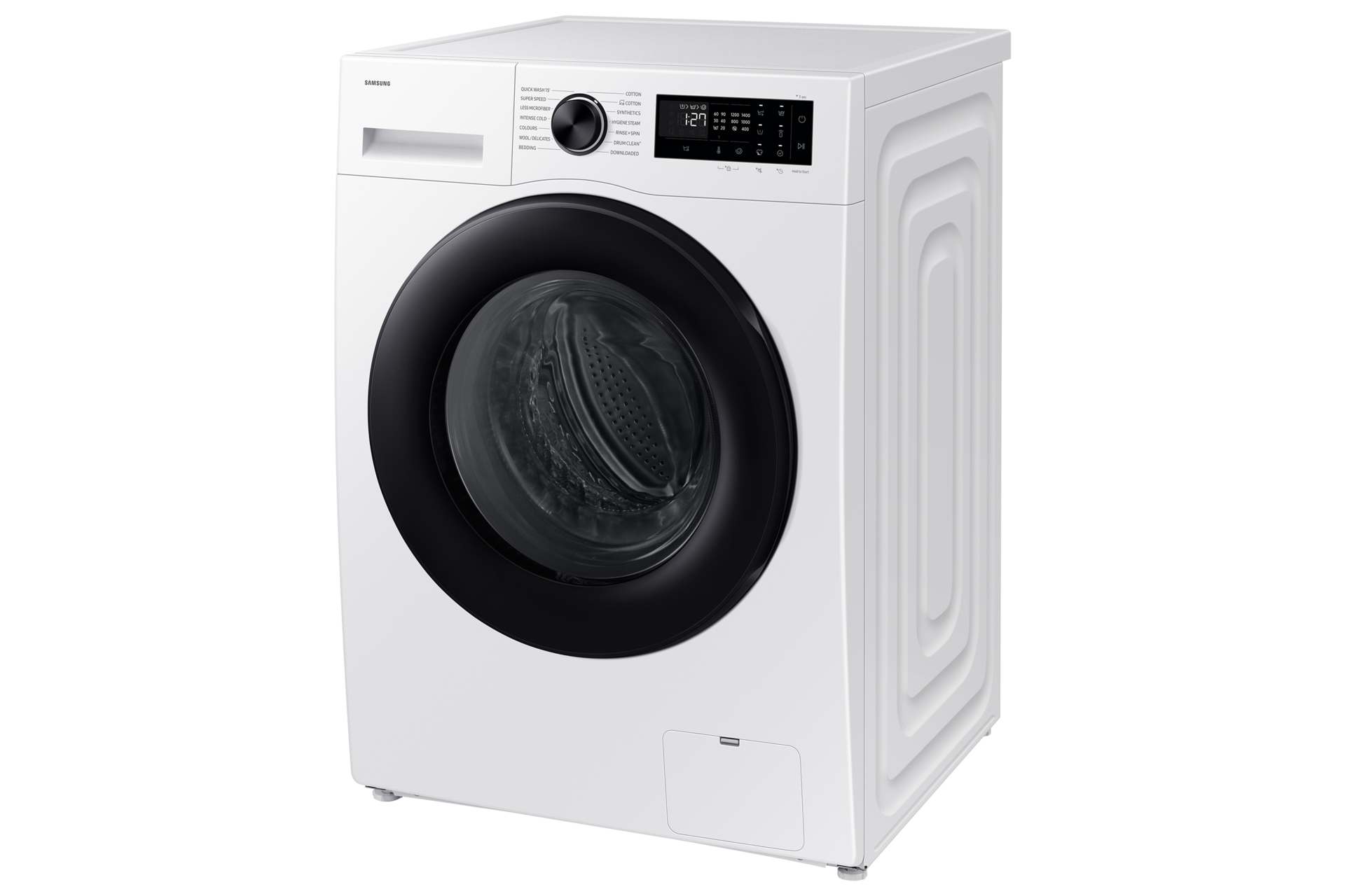 Front-load Washer AI Bubblewash 11kg R-Perspective White 