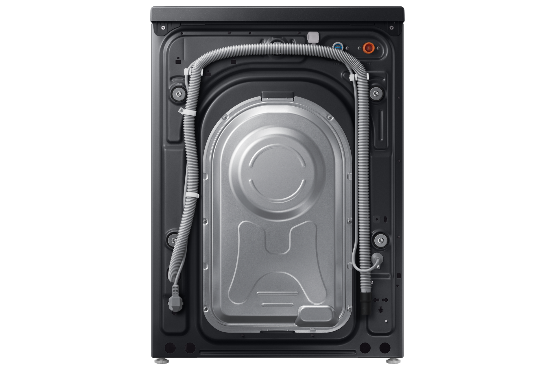 Bespoke Front-load Washer Auto Dose 12kg Back Black 