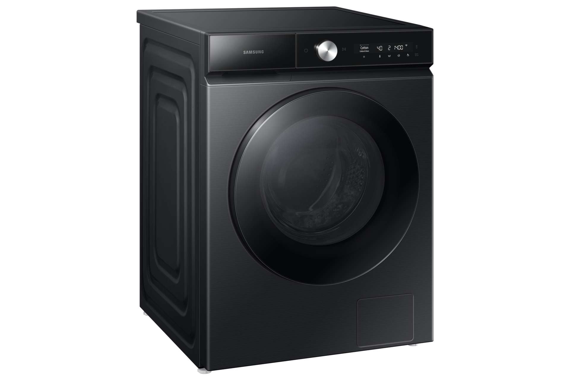 Bespoke Front-load Washer Auto Dose 12kg L-Perspective Black 