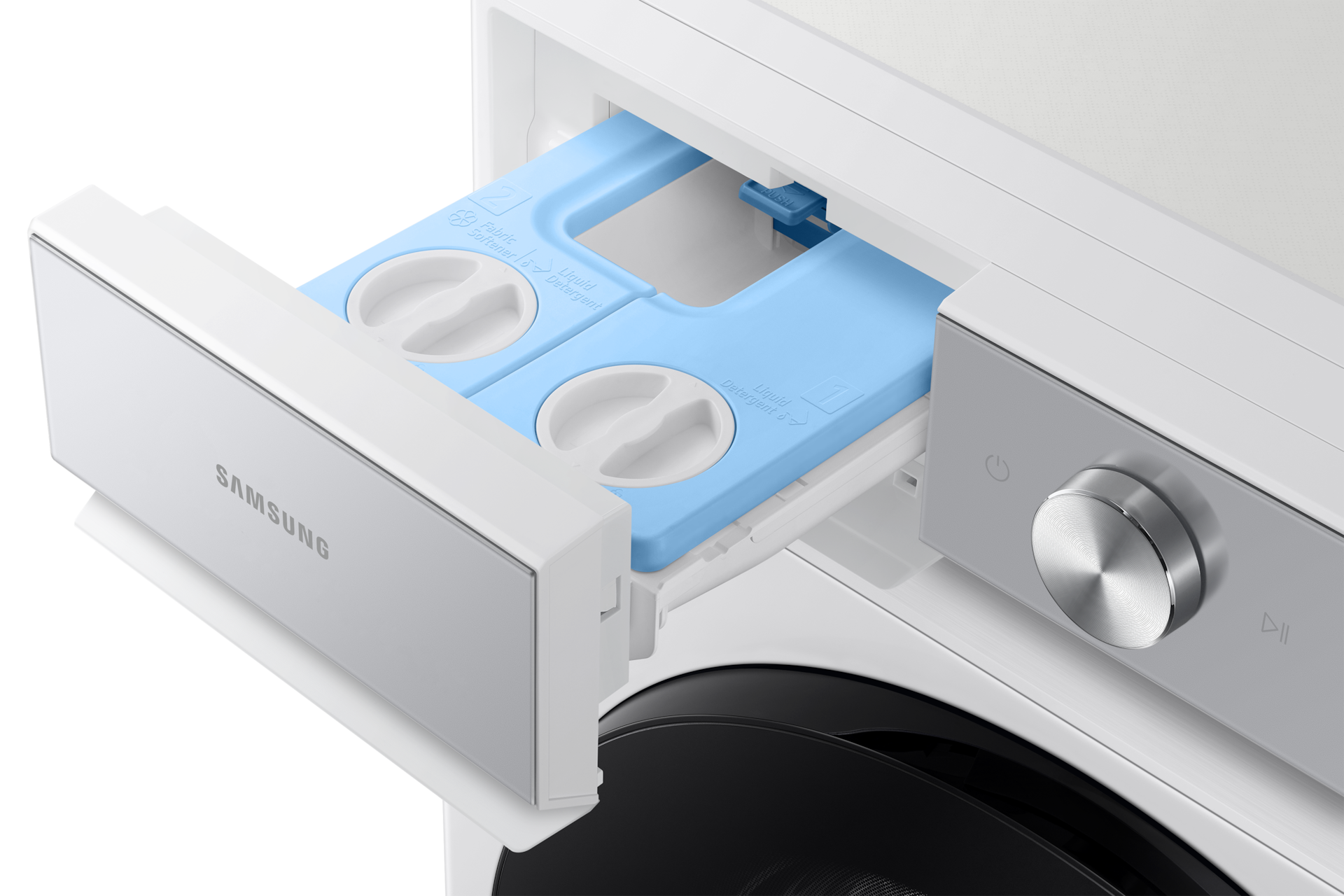 Bespoke Front-load Washer Auto Dose 12kg Detail2 White 