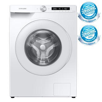 Front Load Washer 8.5kg WW5000T with AddWash™ (WW85T554DAW) white