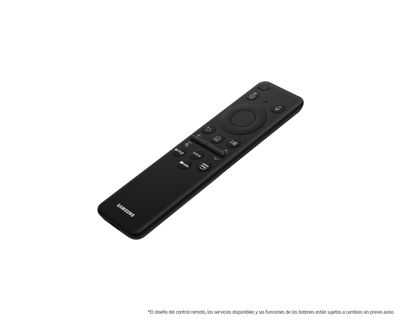 Remote Control for Smart TV with voice control Negro