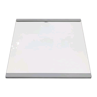 Estante de vidrio superior Refrigerador Transparente