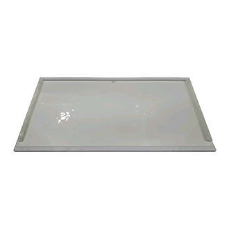 Estante de vidrio inferior Refrigerador Transparente