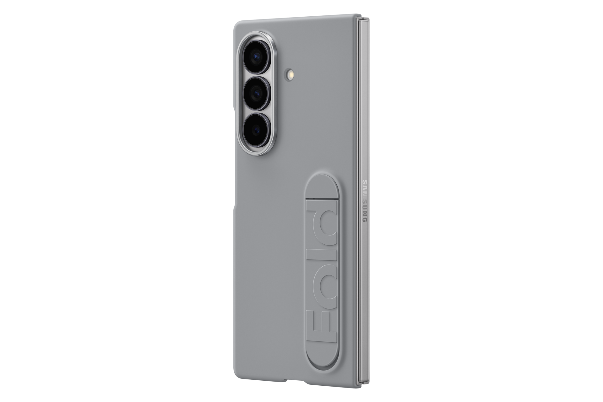 Galaxy Z Fold7 Silicone Case Dynamic Gray 
