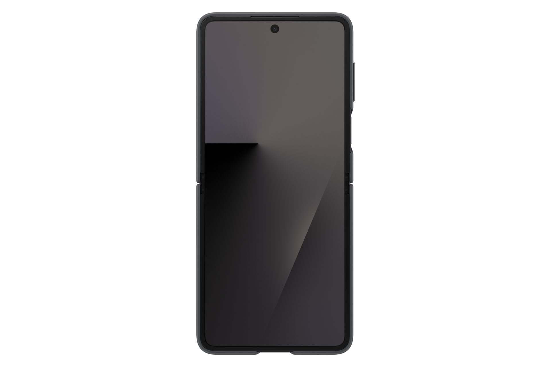 Galaxy Z Flip7 Ring Case (Silicone) Gray