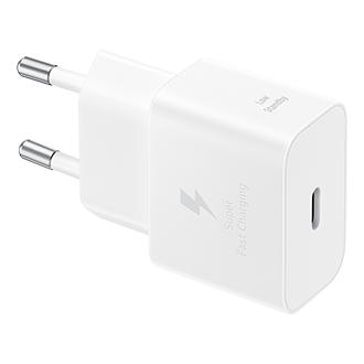 Adaptador de carga rápida USB-C (25W) con cable