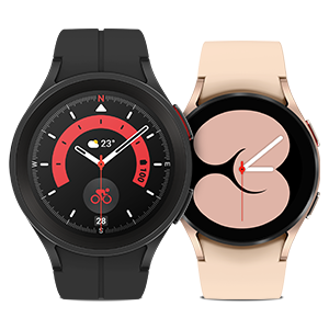 Galaxy Watch5 Pro Bluetooth (45mm) + Galaxy Watch4 Bluetooth 40mm Gold