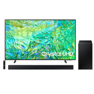 Televisor Samsung Smart TV 65 Crystal UHD 4K UN65CU8000GXPE