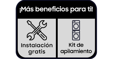 ¡Instalación GRATIS + kit de apilamiento de regalo!