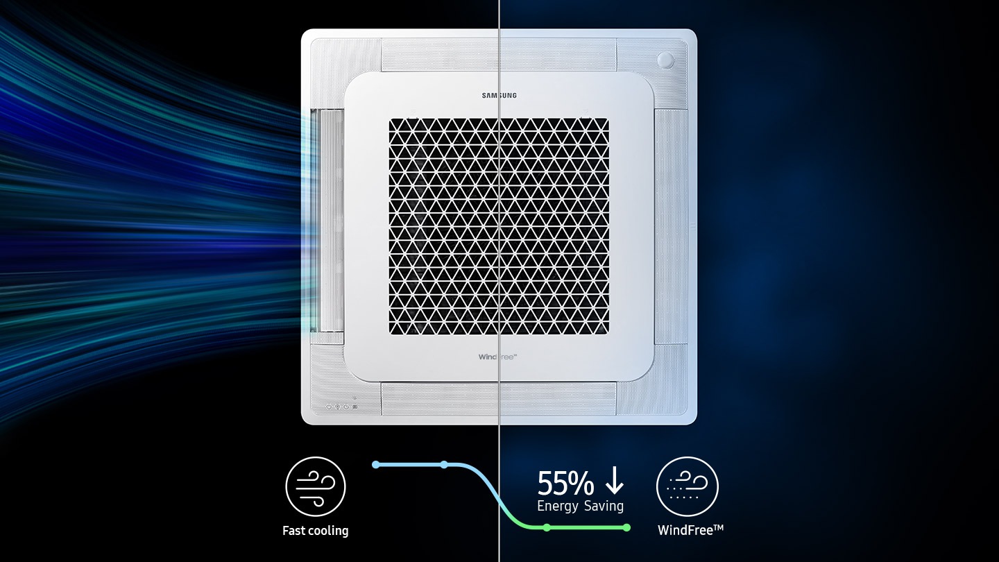 Ahorro de energía con WindFree™ Cooling