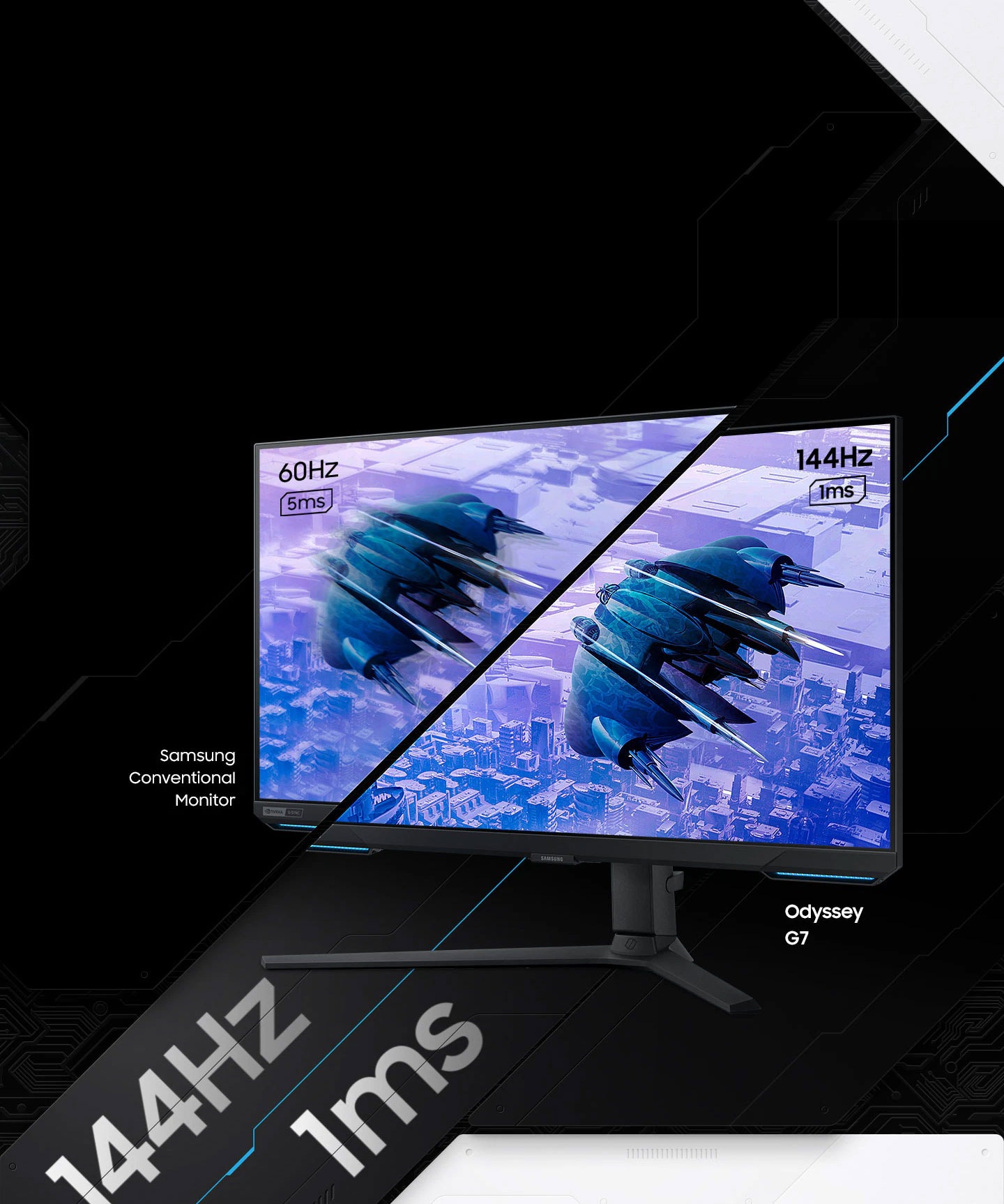 Increíbles tasas de refresco, incluso en 4K