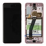 Pantalla (Display - LCD) rosa S20 (Self Repair Kit)