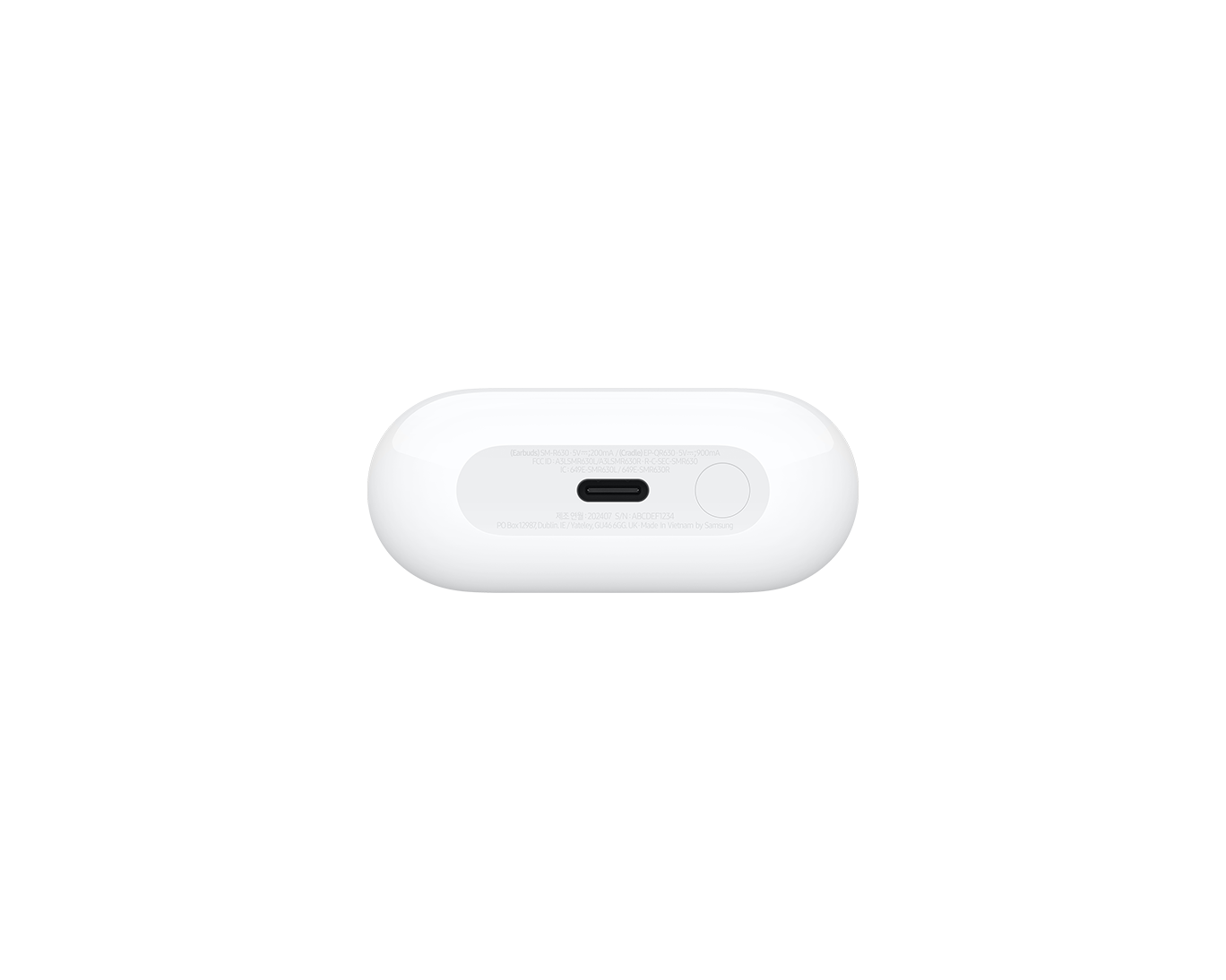 Galaxy Buds3 Pro - Base de carga / Audifonos (repuesto) Blanco