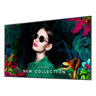 Crystal UHD Signage QMC R-Perspective Black 