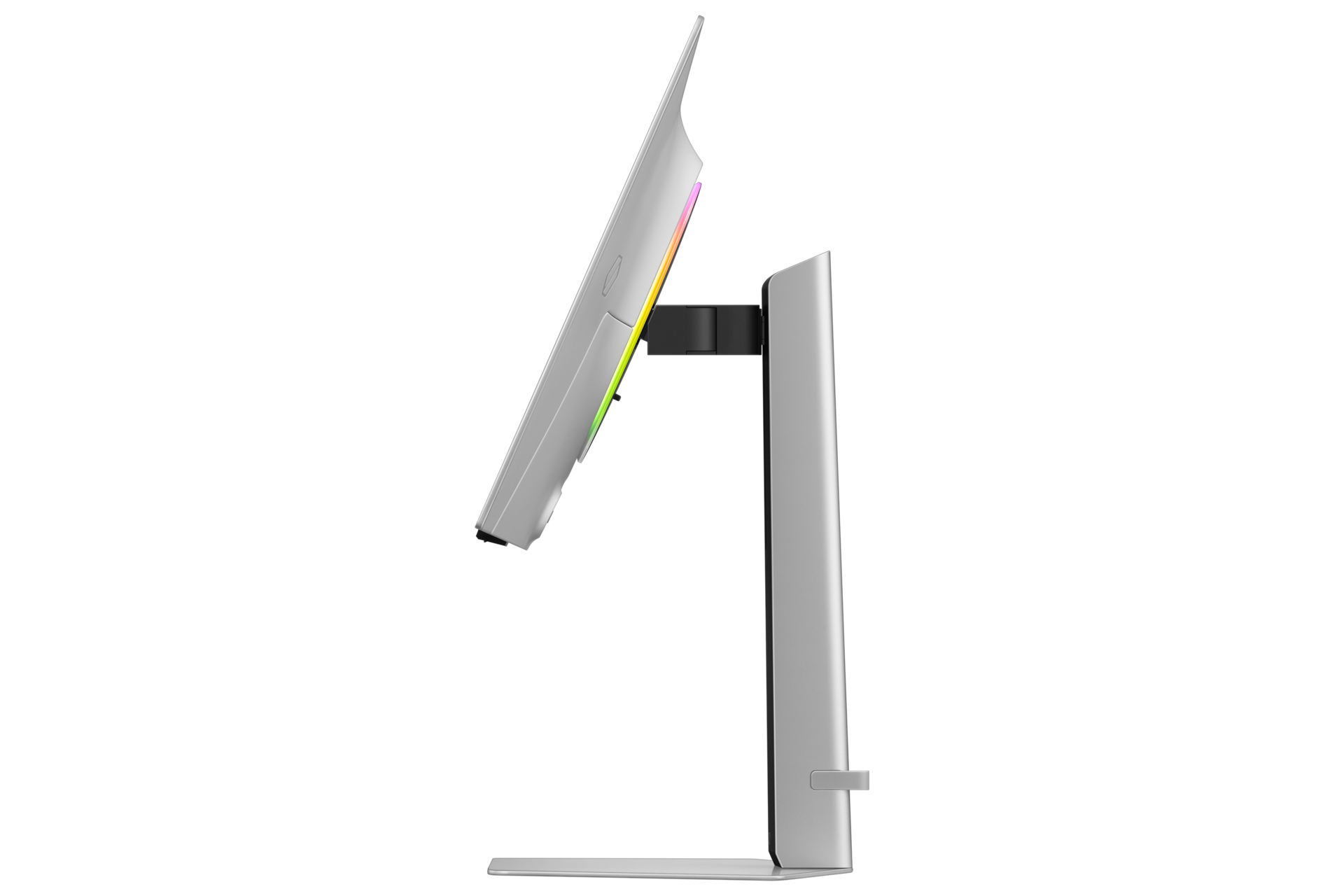 Odyssey OLED G6 G60SF QHD 500Hz Gaming Monitor Tilt2 Silver 
