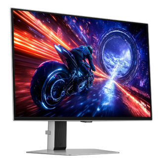 Odyssey OLED G6 G60SF QHD 500Hz Gaming Monitor L-perspective Silver 