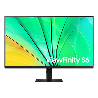 ViewFinity S6 S60D QHD Monitor Front Black 