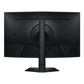 37" Odyssey G7 G75F 4K 165Hz Gaming Monitor Back2 Black 