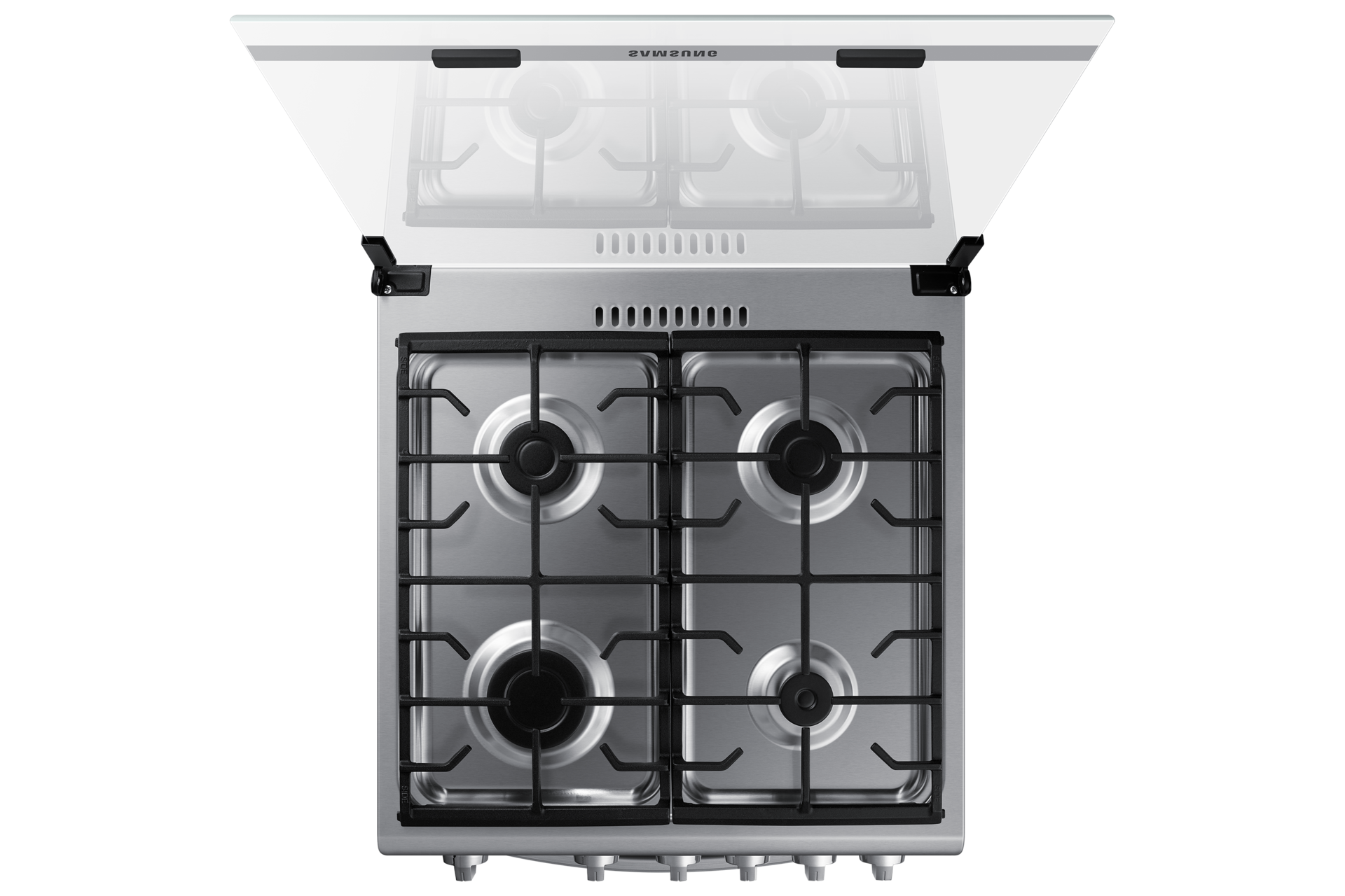 top-view Silver Mirror