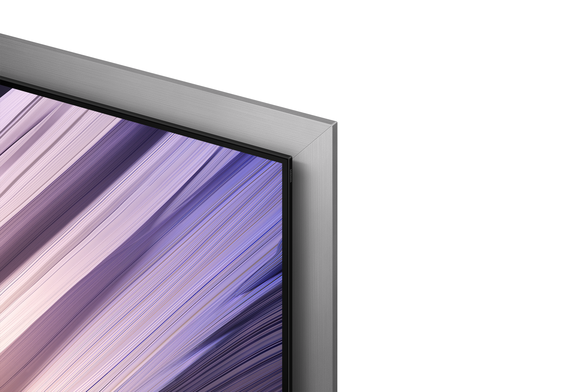 OLED S95H 4K Samsung Vision AI Smart TV (2026) Detail Silver 