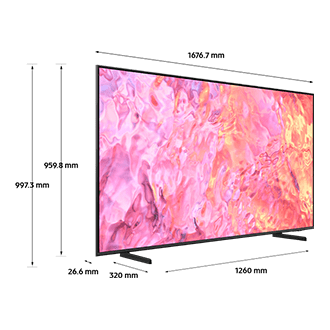 Televisor Samsung Smart TV 75 QLED 4K QN75Q60CAGXPE (Nuevo)