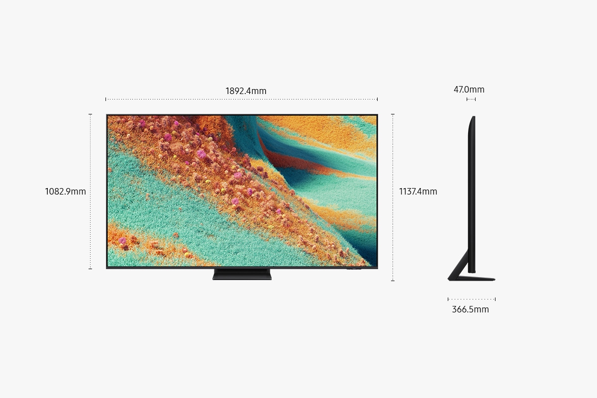 85" Neo QLED 4K QN85F Vision AI Smart TV (2025) Black