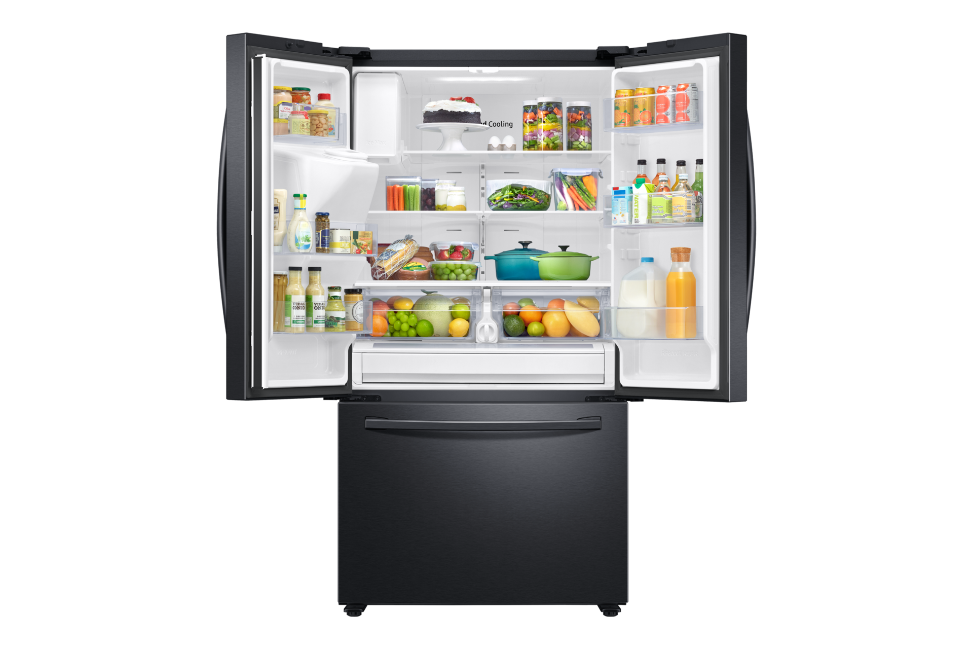 front-open-with-food Black