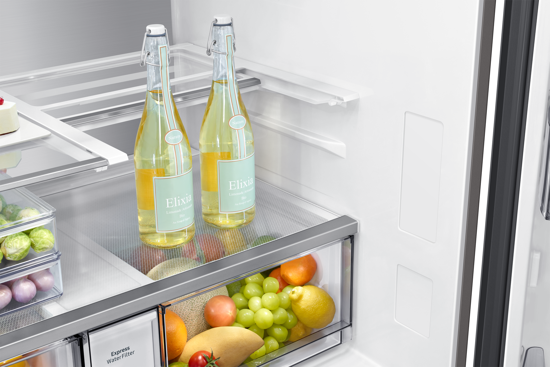 slide-in-shelf Clean White