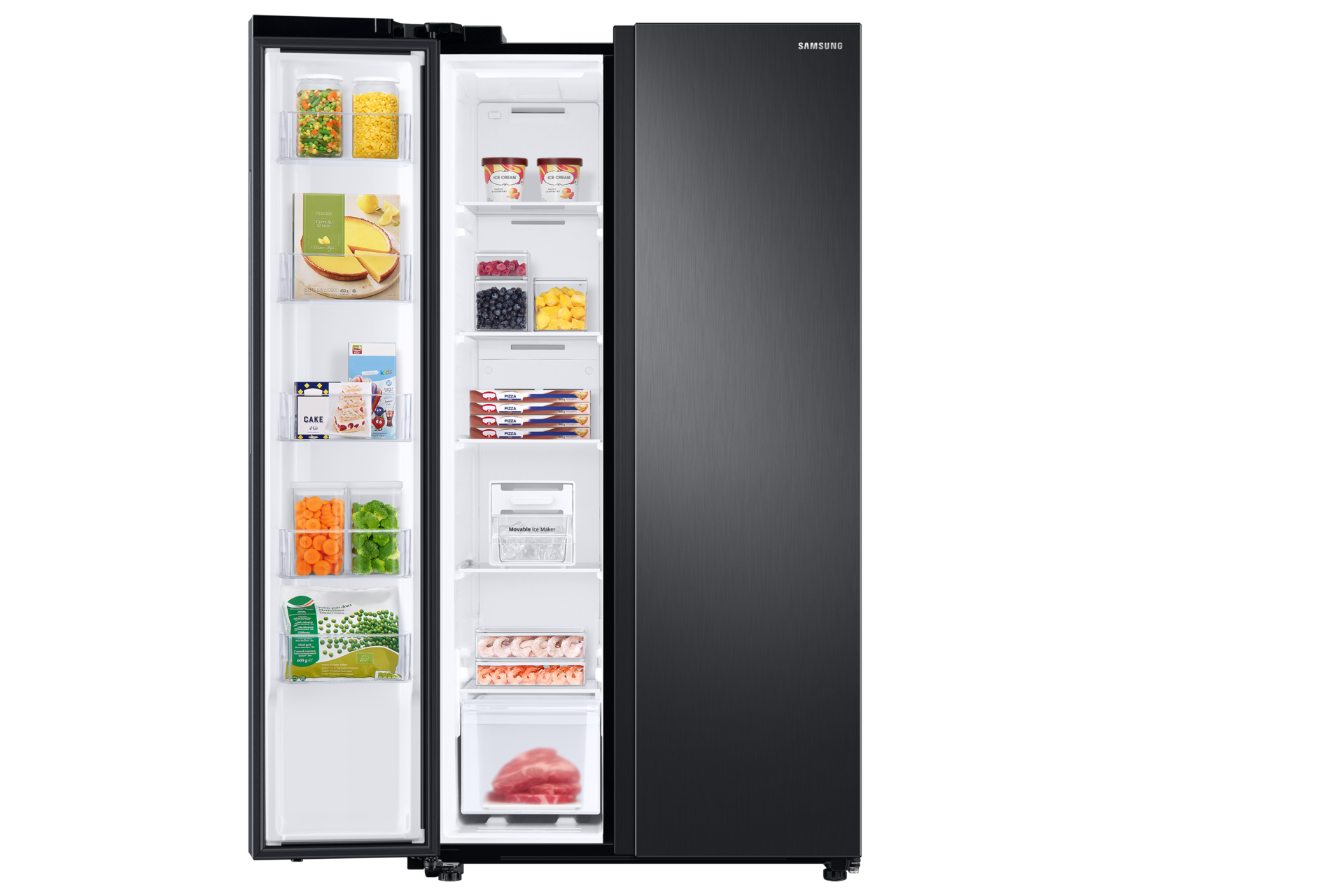 front-open-with-food3 Ebony Black