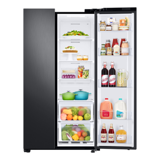 front-open-with-food2 Ebony Black