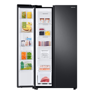 front-open-with-food3 Ebony Black