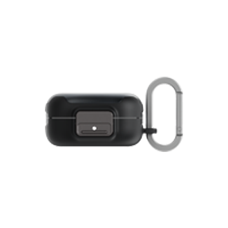 Galaxy Buds4 | Buds4 Pro Clip Case with Carabiner Front Black 