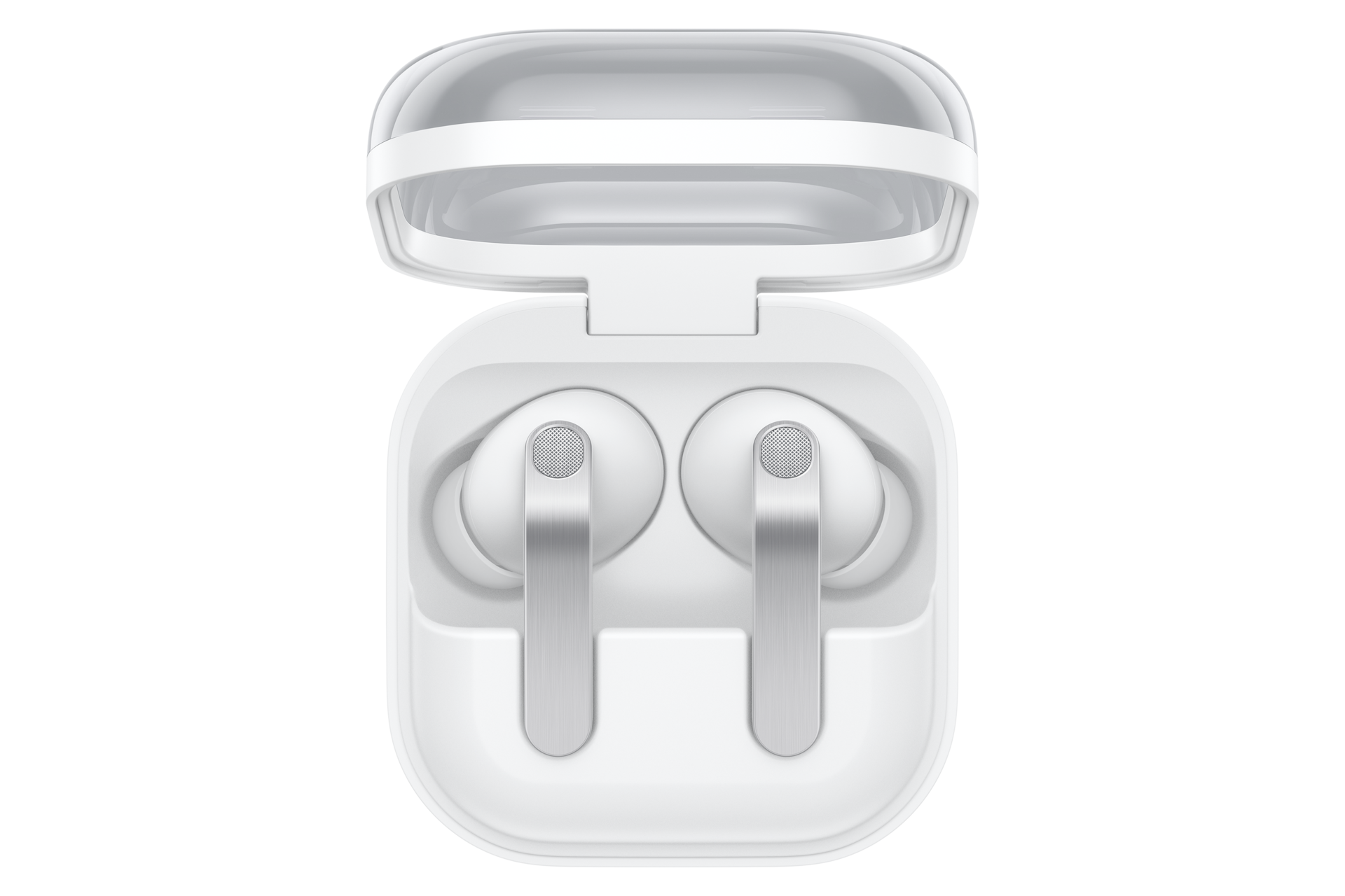 Galaxy Buds4 Pro Case-Opened White 