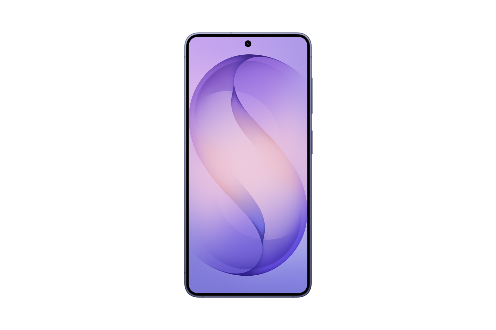 Galaxy S26 Front2 Cobalt Violet 