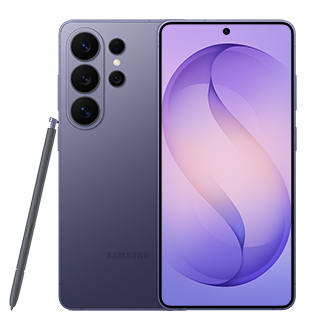 Galaxy S26 Ultra Front Cobalt Violet 