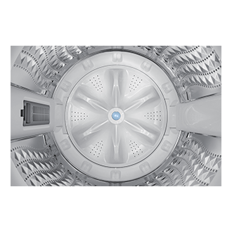 EcoBubble™ Washing Machine 15kg Charcoal Detail1-Drum Glam Deep Charcoal 