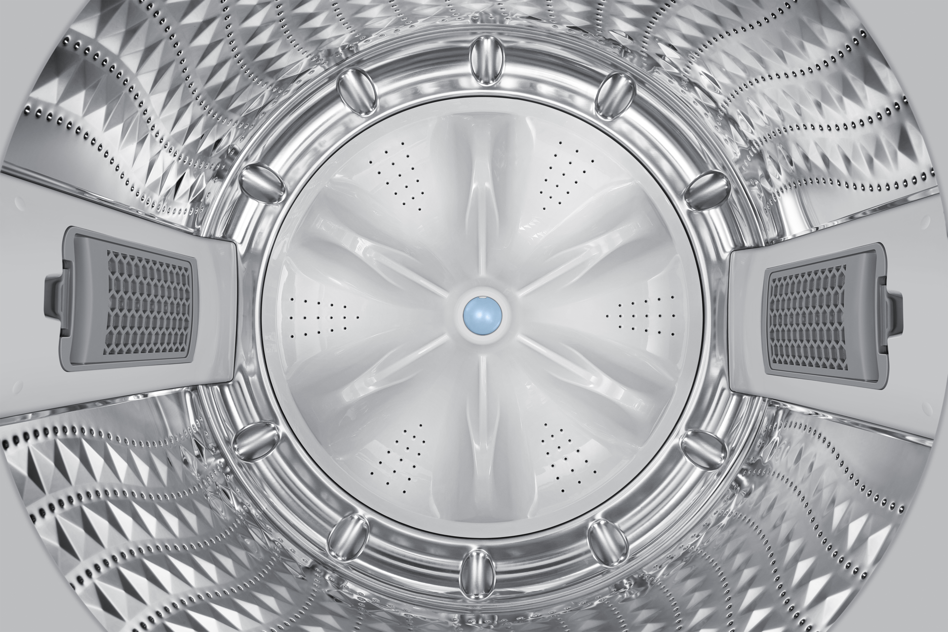 18kg WA6000C Top load Washer with Ecobubble™ and Digital Inverter Technology Detail1-Drum Glam Deep Charcoal 