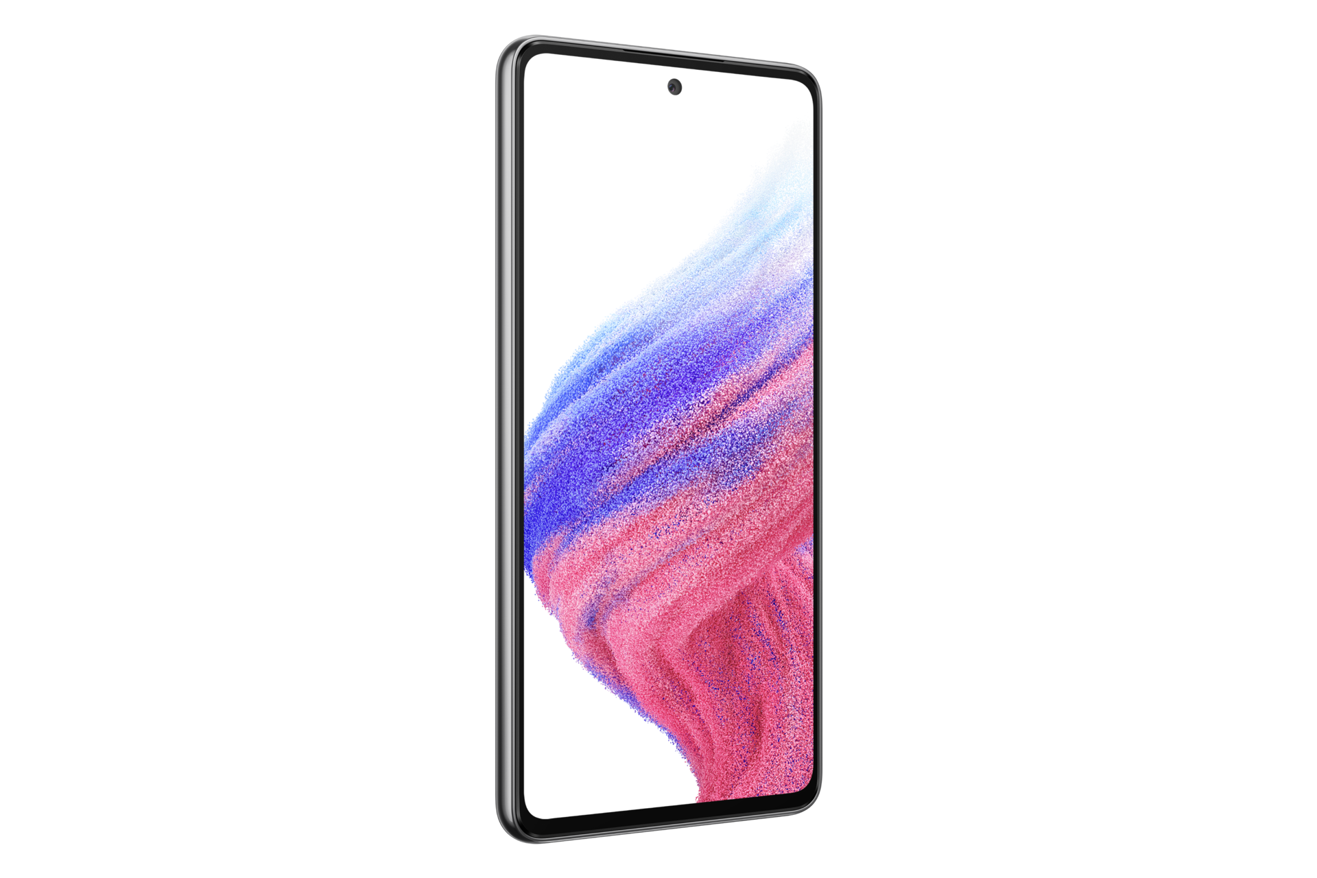 View price and pre-order Samsung Galaxy A53 5G in Awesome Black with promo comes with a 64MP OIS camera, 256GB & 8GB Ram, and a 5,000 mAh battery. The l30-front Samsung Galaxy A53 5G in Awesome Black