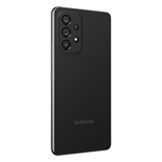 See price and pre-order Samsung Galaxy A53 5G in Awesome Black with promo comes with 256GB & 8GB Ram, a 64MP OIS camera, and a 5,000 mAh battery. The l30-back Awesome Black Samsung Galaxy A53 5G