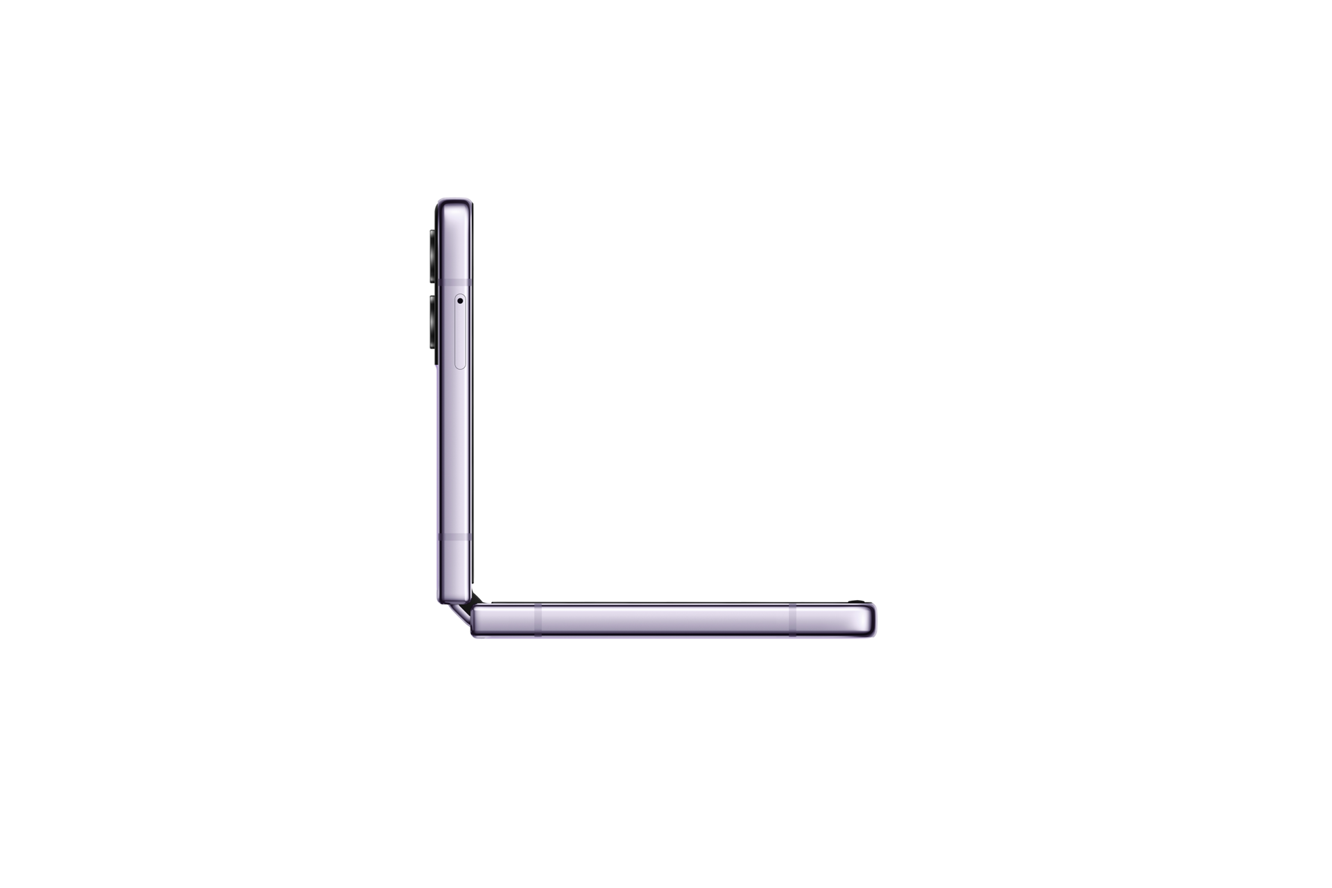 View Samsung Flip4 5G 128 GB price, specifications, and promotions. Buy it now with discounts at Samsung Official Store in the Philippines. Side look of Bora Purple Samsung Flip 4 partially opened at 90 degrees.