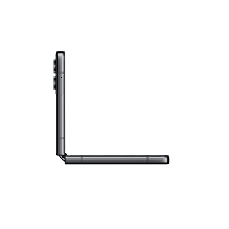 Explore Samsung Flip 4 5G 128 GB promotions, prices, and specifications. Buy it now with discounts at Samsung Official Store in the Philippines. Side look of Graphite Samsung Flip4 partially opened at 90 degrees.