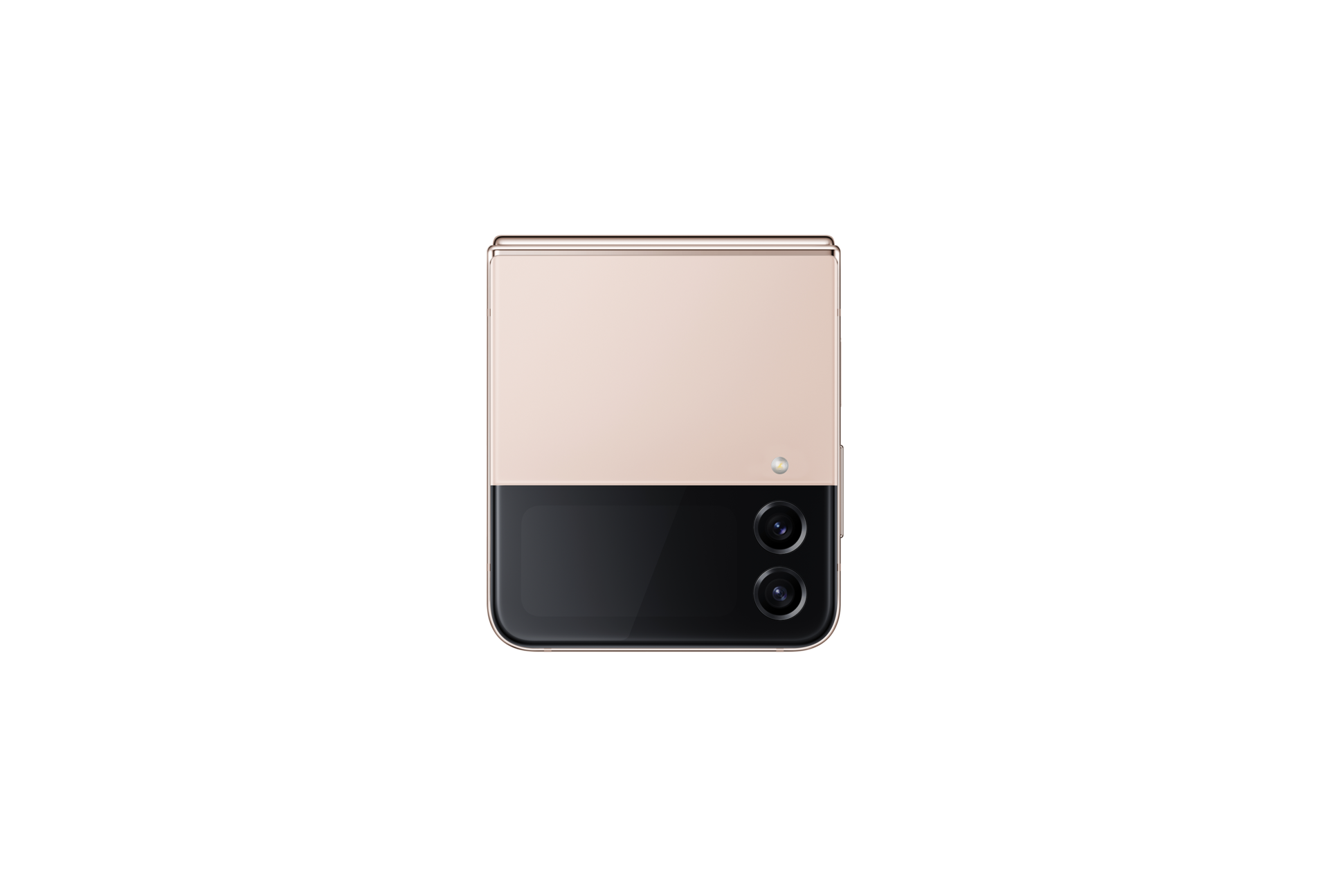 Buy Samsung Flip4 5G 128 GB and view specifications, price, discounts, and promotions at Samsung Official Store in the Philippines. Front look of closed Pink Gold Samsung Flip 4