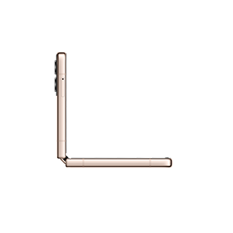 Explore Samsung Flip 4 5G 128 GB promotions, prices, and specifications. Buy it now with discounts in the Philippines Samsung Official Store. Side look of Samsung Flip4 in Pink Gold partially opened at 90 degrees.