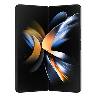 Discover Galaxy Fold4 256 GB specs, prices, and discounts. Buy it now with promotions at Samsung Official Store in the Philippines. Partially unfolded Phantom Black Galaxy Fold 4 seen from the front.