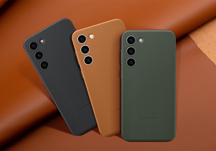 Galaxy S23 Plus Leather Case