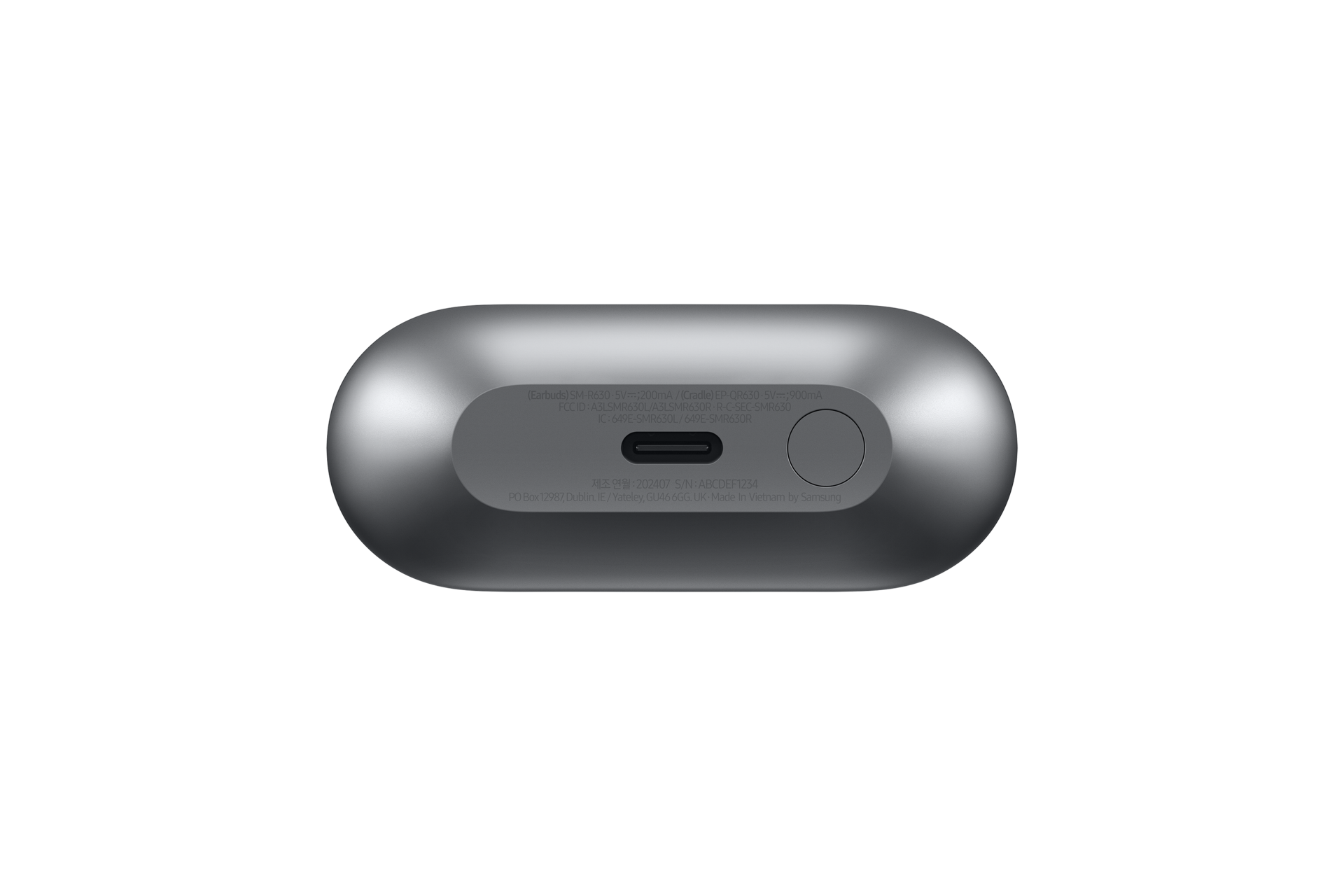 [Sáms~úñg B~úds 3 P~ró wí~th th~é cás~é ópé~ñ, shó~wíñg~ thé é~árbú~ds sé~cúré~lý pl~ácéd~ íñsí~dé.]