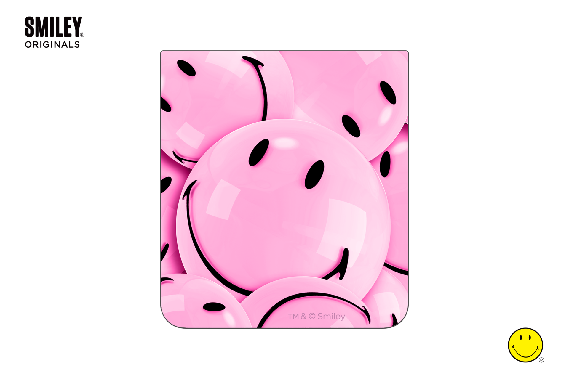 Smiley Pink Flipsuit Card for Galaxy Z Flip6